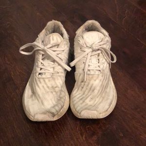 All white NMD 2